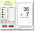 Division Flash Cards